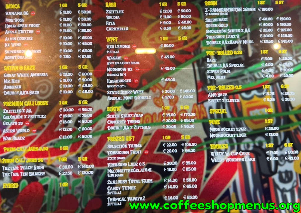 menu picture